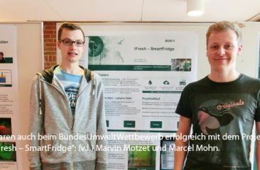 Kühlschrank-Projekt iFresh – SmartFridge bei BundesUmweltWettbewerb erfolgreich Kühlschrank-Projekt iFresh – SmartFridge bei BundesUmweltWettbewerb erfolgreich