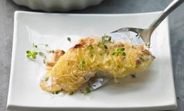 Leichter Kartoffelgratin Leichter Kartoffelgratin