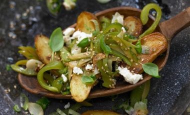 Griechische Sesam-Kartoffeln Griechische Sesam-Kartoffeln