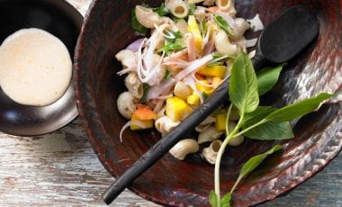 Exotischer Nudel-Curry-Salat Exotischer Nudel-Curry-Salat
