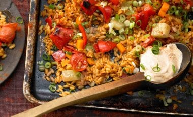 Vegetarische Ofen-Paella Vegetarische Ofen-Paella