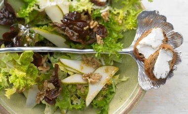 Französischer Salat mit Birne Französischer Salat mit Birne