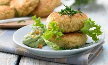 Vegetarische Reis-Buletten Vegetarische Reis-Buletten