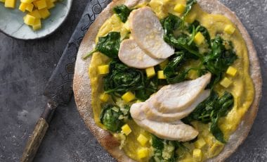 Hähnchen-Pizza Hähnchen-Pizza
