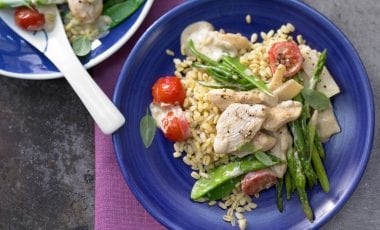 Knackiges Hähnchen-Curry