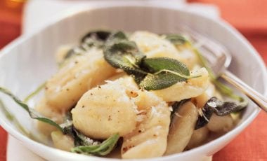 Kartoffelnocken mit Salbeibutter