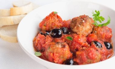 Hackfleischkugeln mit Tomatensauce Hackfleischkugeln mit Tomatensauce