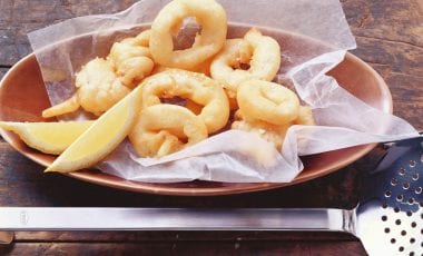 Frittierte Calamari Frittierte Calamari