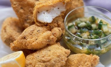 Waller im Ausbackteig Waller im Ausbackteig