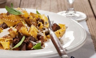 Wildragout mit Nudeln Wildragout mit Nudeln