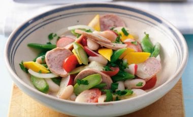 Gemüse-Wurstsalat Gemüse-Wurstsalat