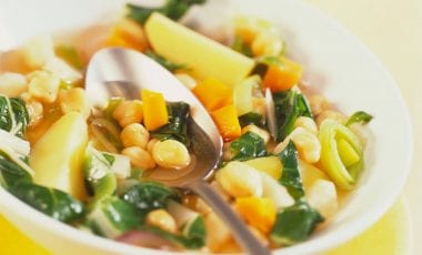 Eintopf mit Kichererbsen und Mangold