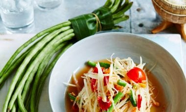 Thailändischer Papayasalat Thailändischer Papayasalat