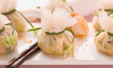 Chinesische Garnelentäschchen