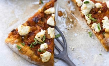 Scharfe Auberginen-Pizza Scharfe Auberginen-Pizza