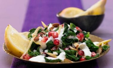 Orientalischer Spinatsalat Orientalischer Spinatsalat