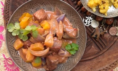 Indische Lamm-Pfanne Indische Lamm-Pfanne