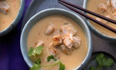 Cremige Süßkartoffel-Suppe