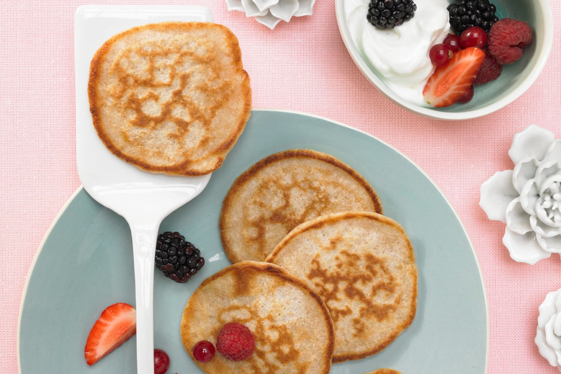 Vollkorn-Pancakes mit Buttermilch - FreshMAG