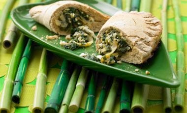 Kartoffel-Spinat-Calzone Kartoffel-Spinat-Calzone