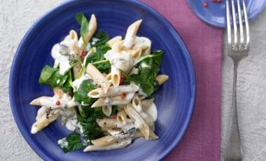 Cremige Spinat-Pasta Cremige Spinat-Pasta