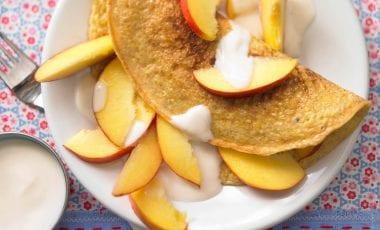 Süßes Hirse-Omelett