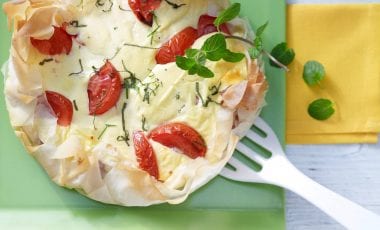 Knusprige Tomaten-Tarte Knusprige Tomaten-Tarte