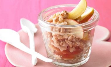 Getreide-Ingwer-Porridge