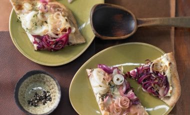 Würziger Flammkuchen Würziger Flammkuchen
