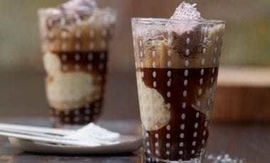 Schokoladiger Eiskaffee Schokoladiger Eiskaffee