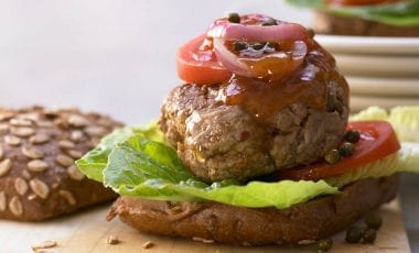 Rindfleisch-Burger Rindfleisch-Burger