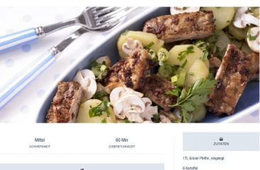 FreshMAG bietet ab sofort über 1000 Rezepte FreshMAG bietet ab sofort über 1000 Rezepte