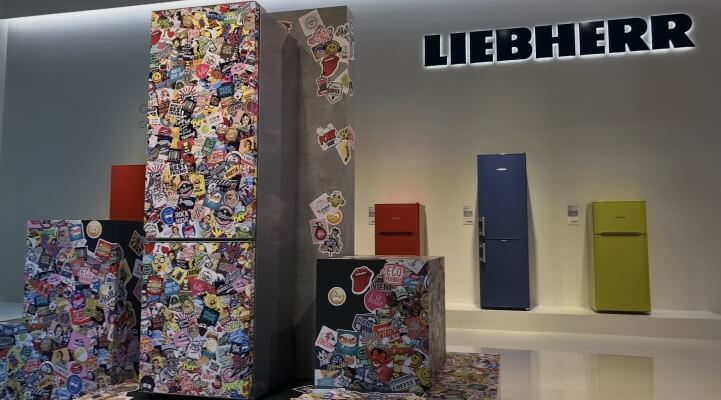 Liebherr IFA 2017 StickerArt