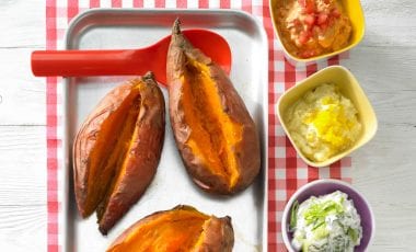 Süßkartoffeln aus dem Ofen Süßkartoffeln aus dem Ofen
