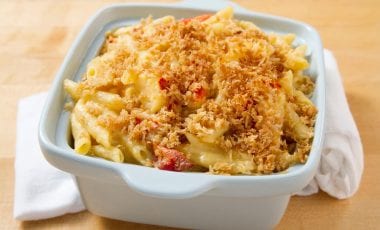 Mac and Cheese mit Hummer