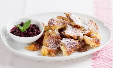 Kaiserschmarrn mit Preiselbeeren Kaiserschmarrn mit Preiselbeeren