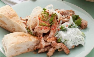 Gyros mit Tzatziki