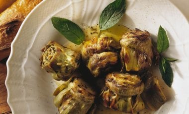 Frittierte Artischocken Frittierte Artischocken