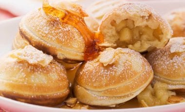 Kleine dänische Apfelpfannkuchen Kleine dänische Apfelpfannkuchen