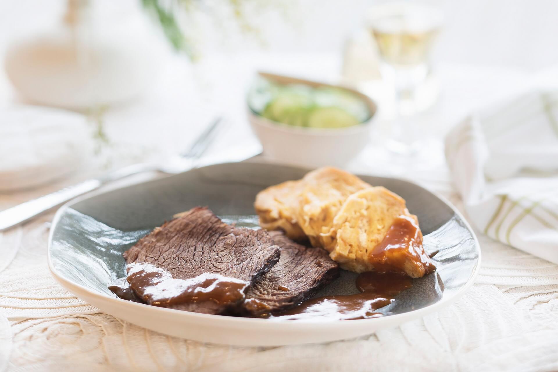 Geschmorter Rinderbraten - FreshMAG