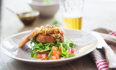 Hamburger mit Thunfisch