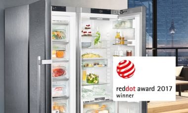 Red Dot Award 2017: Liebherr-Hausgeräte für Designqualität ausgezeichnet