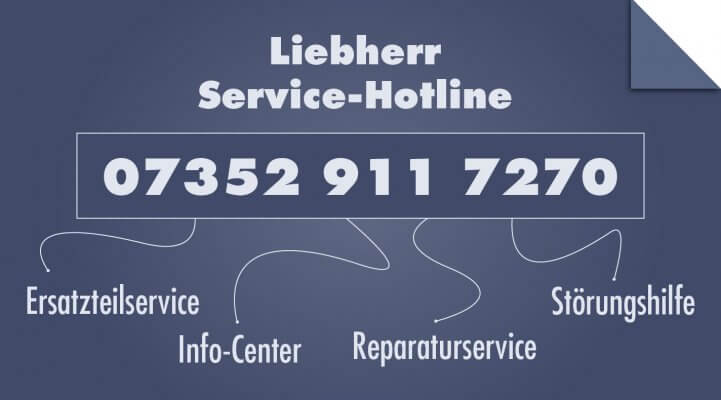 Liebherr Service Hotline DE
