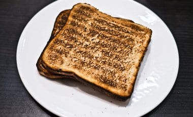 Verbranntes Essen – lieber nicht!