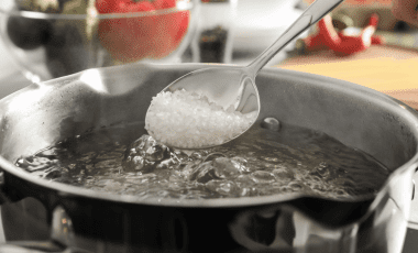 Mythos: Salzwasser kocht schneller