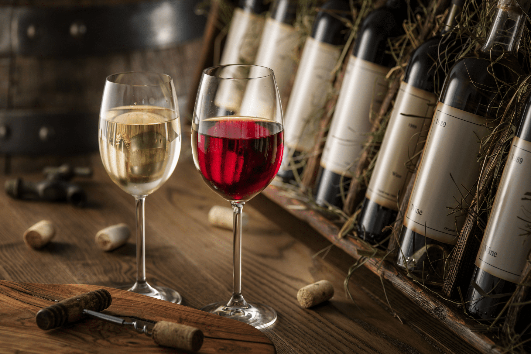Was unterscheidet Rotwein von Weißwein?