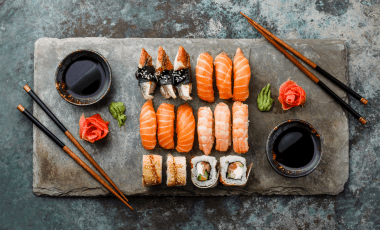 Sushi lagern und frisch genießen