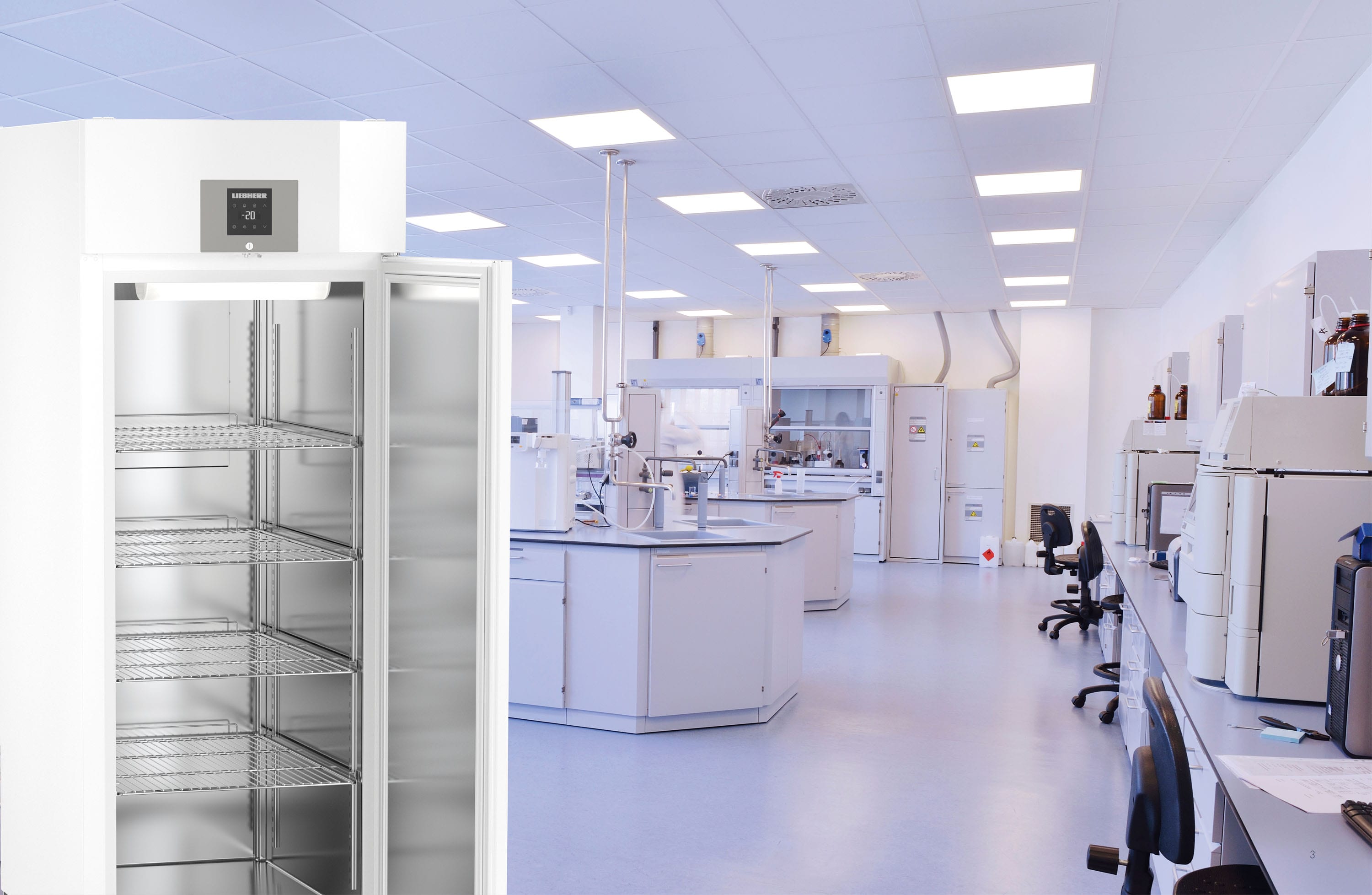 Лабораторный холодильно-морозильный шкаф Liebherr LCEXV 4010