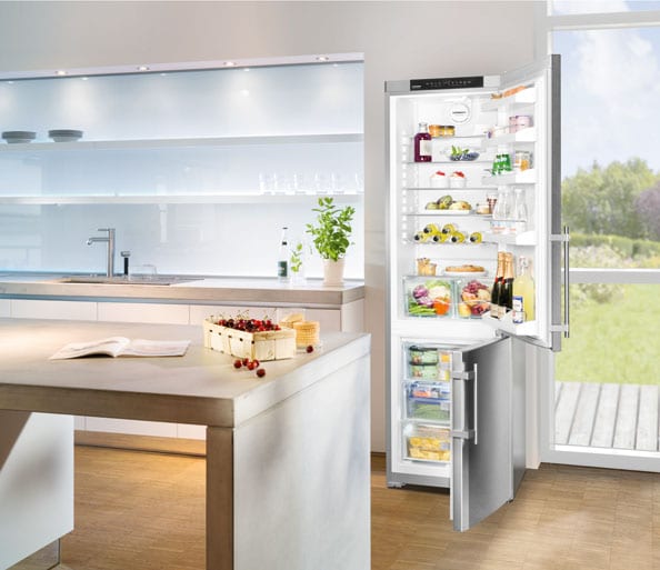 Холодильник Liebherr: дизайн - нержавеющая сталь