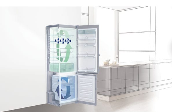 Холодильник Liebherr с двумя контурами охлаждения